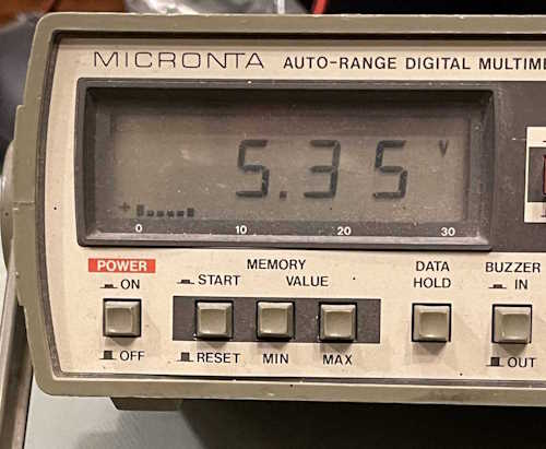 Verifying the analog meter. scups-digivolts-wereboar.jpg